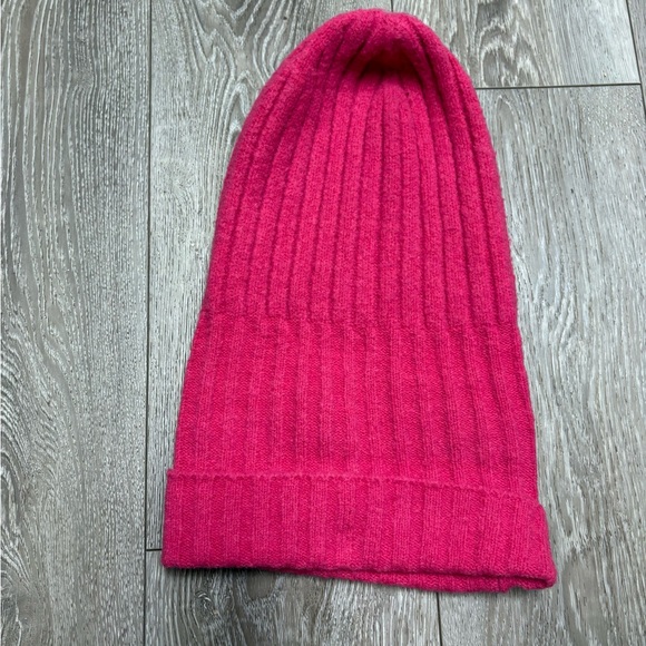 Maeve by Anthropologie Cozy Pink Knit Beanie - Picture 4 of 7